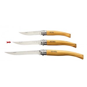 Couteau Opinel effilé en Olivier n° 10