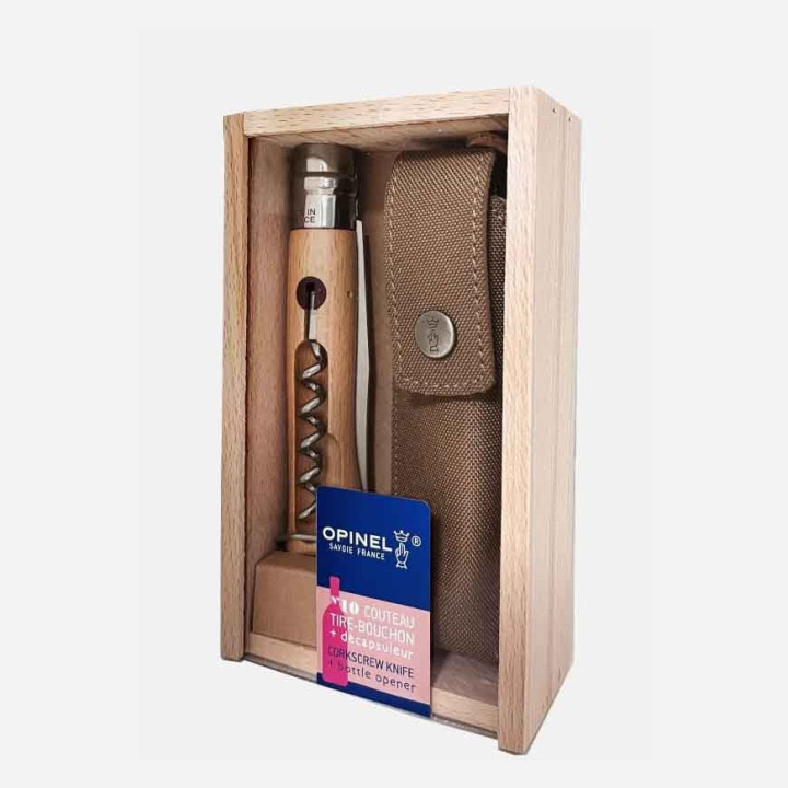 Coffret Opinel tire-bouchon Décapsuleur avec étui