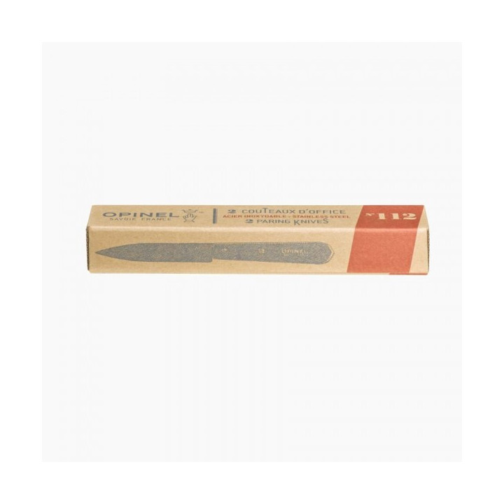 Pack 2 couteaux d’office Opinel n°112 + aiguiseur Victorinox