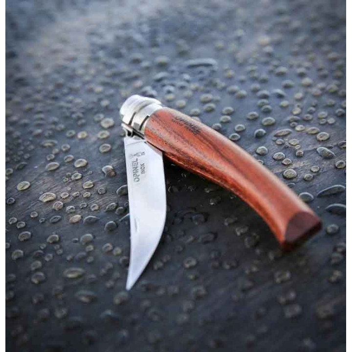 Couteau Opinel effilé en Padouk numéro 10