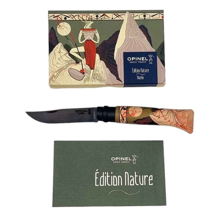 Couteau Opinel n° 8 édition NATURE | MioSHe | séries limitées