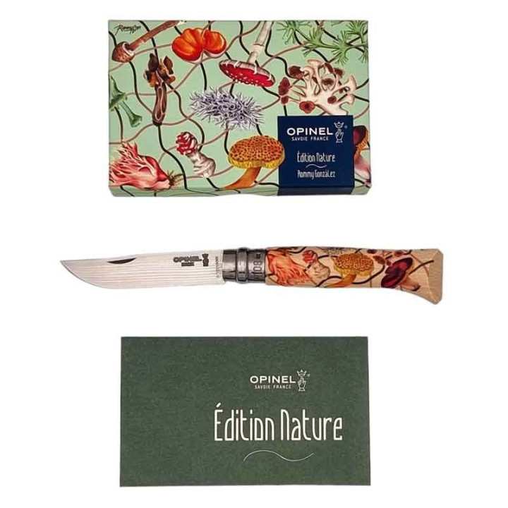 Couteau Opinel n° 8 édition NATURE | Rommy González | séries limitées