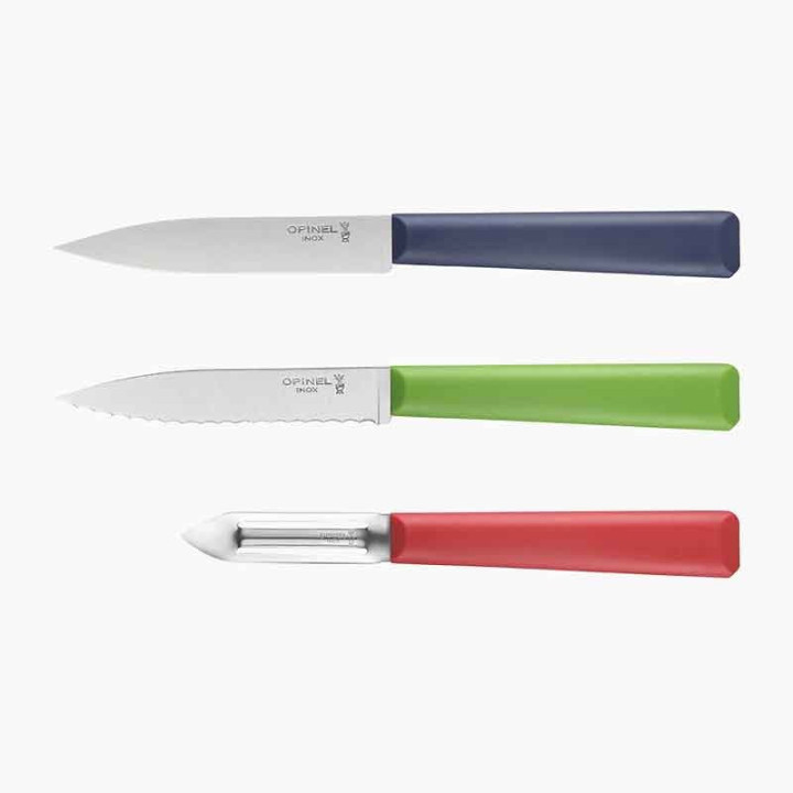 Coffret Trio Opinel Les Essentiels du Cuisinier +