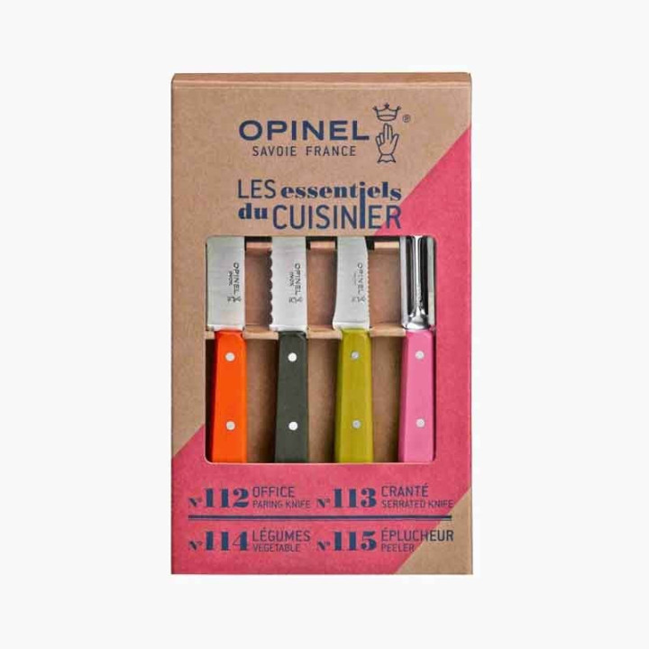 Coffret Opinel Les Essentiels du Cuisinier | couleur Fifties