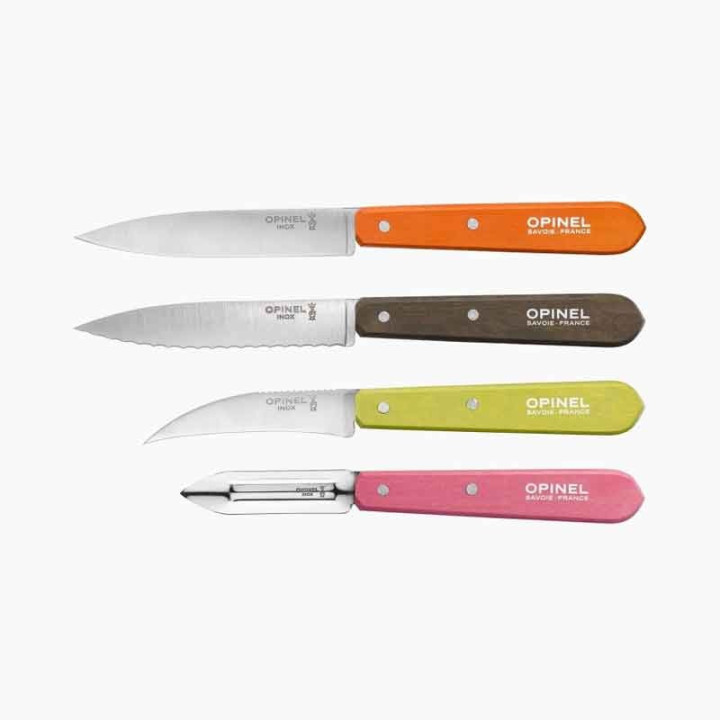 Coffret Opinel Les Essentiels du Cuisinier | couleur Fifties