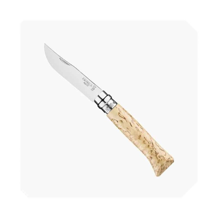 Couteau Opinel numéro 8 Sampo Bouleau Madré | Opinel séries limitées