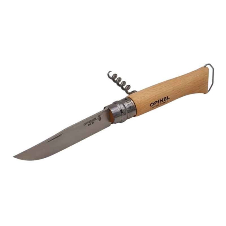Couteau Opinel tire-bouchon | Décapsuleur