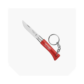 Couteau porte-clés Opinel numéro 4 rouge