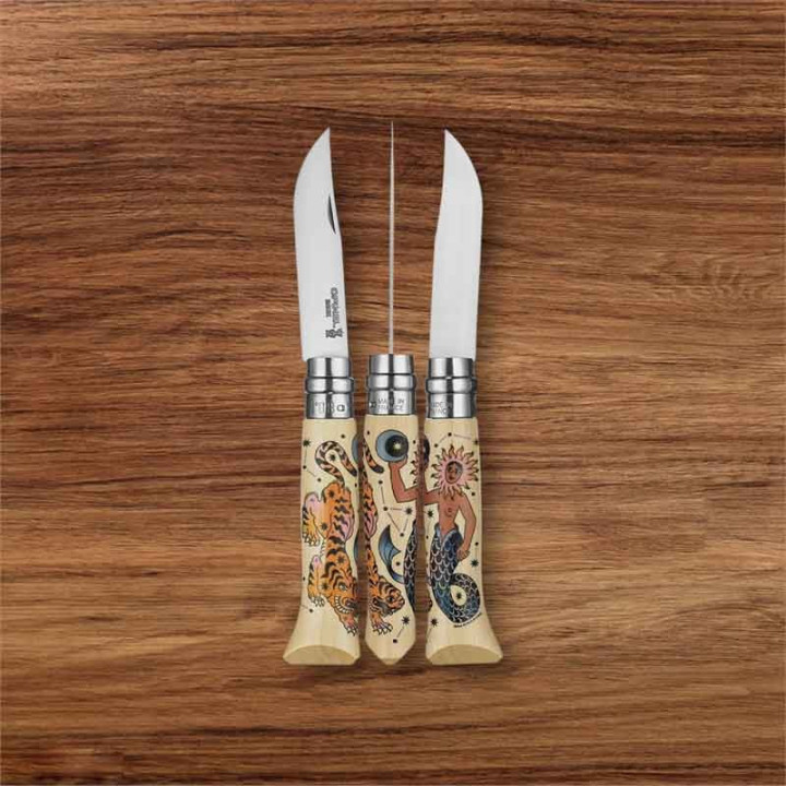 Couteau Opinel n°8 Cosmos Dalkhafine | Édition limitée