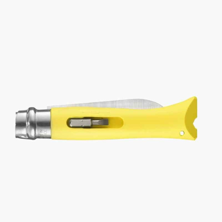 Couteau Opinel numéro 9 bricolage jaune