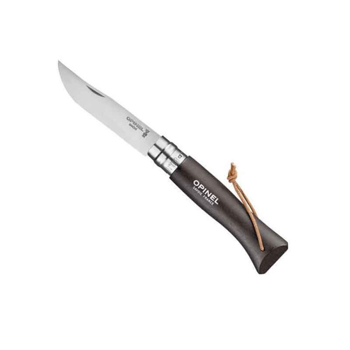 Couteau Opinel baroudeur numéro 8 noir brun