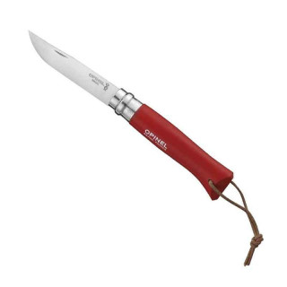 Couteau Opinel baroudeur numéro 8 rouge