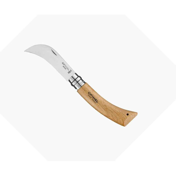 Serpette greffoir Opinel numéro 8 lame inox 8 cm