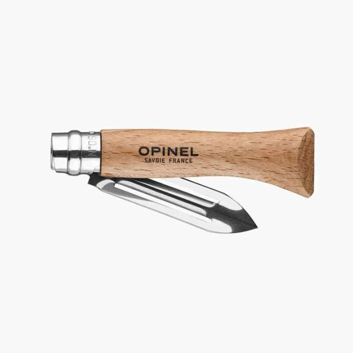 Couteau Opinel éplucheur de poche pliant numéro 6 lame inox