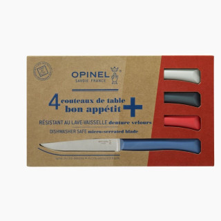 Coffret de 4 couteaux de table Opinel | Bon Appétit plus Primo