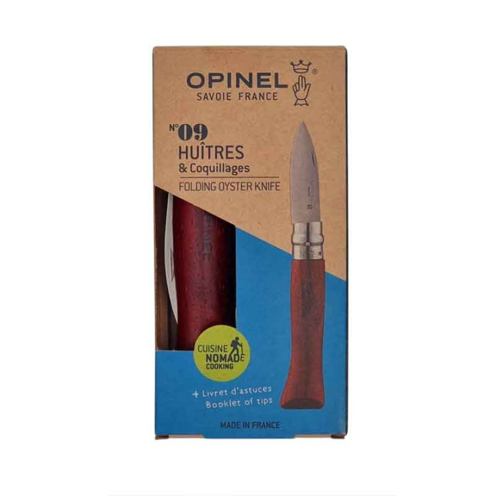 Couteau à Huitre Opinel N°9 manche en Padouk