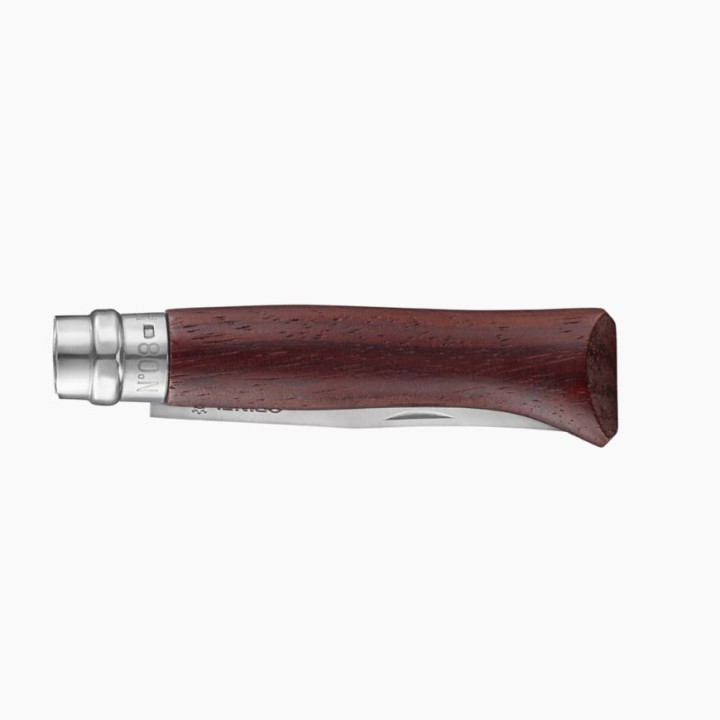 Opinel N°8 luxe en Padouk, lame inox polie