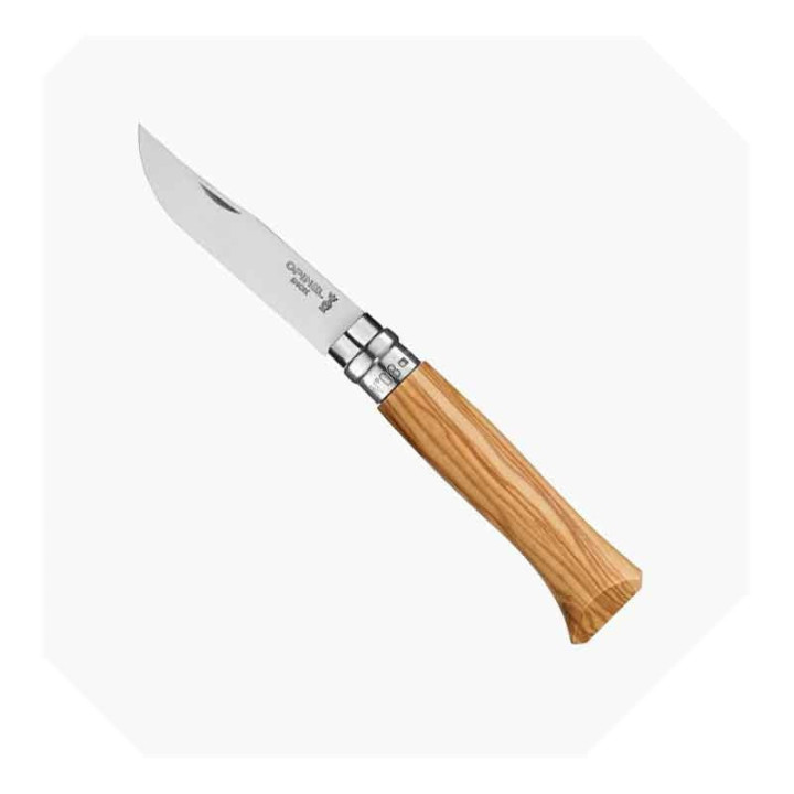 Couteau Opinel numéro 8 en Olivier