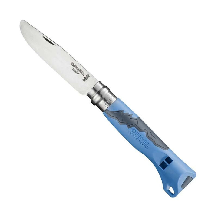 Couteau Opinel Outdoor Junior Bleu numero 7 lame inox