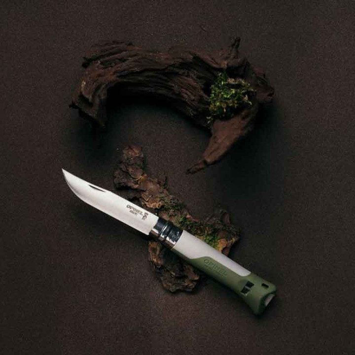 Couteau Opinel Outdoor Horizon Kaki numéro 8