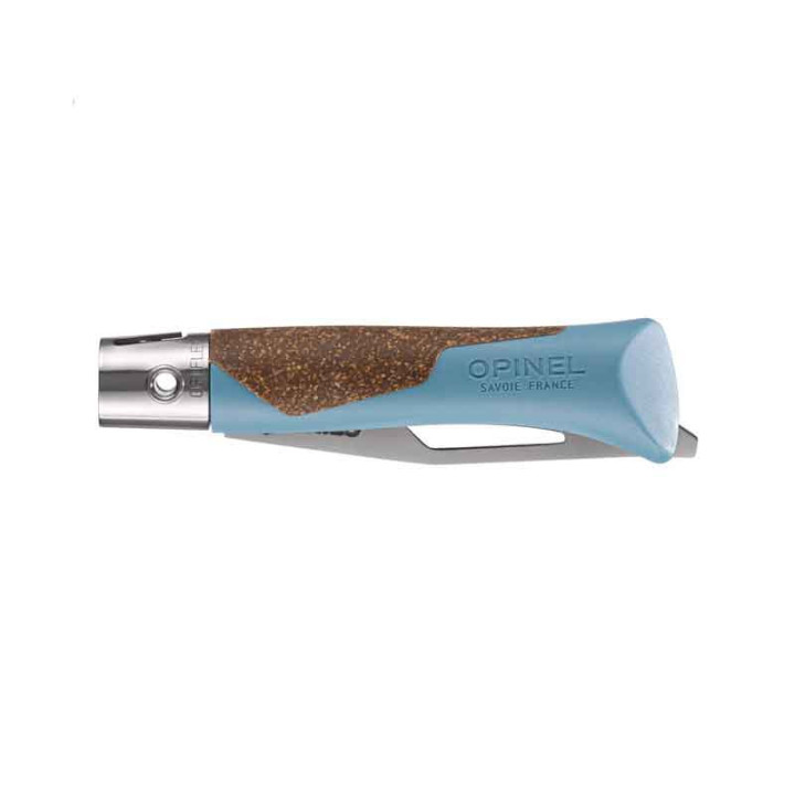 Couteau Opinel Néo7 Alpine bleu glacier