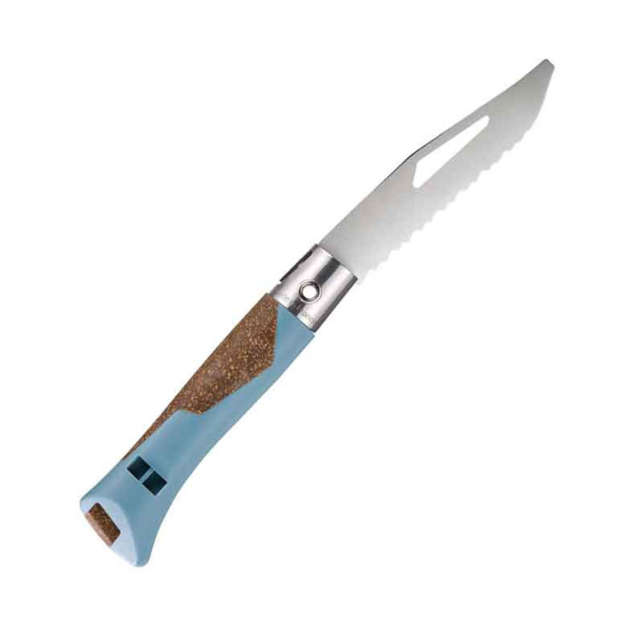 Couteau Opinel Néo7 Alpine bleu glacier