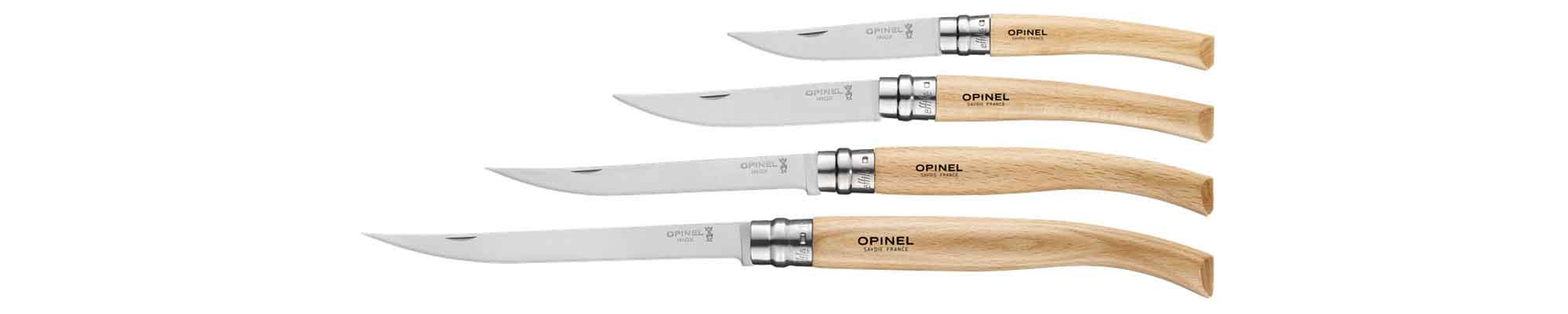 Opinel Effilé hêtre | Couteaux Opinel lame fine manche bois hêtre