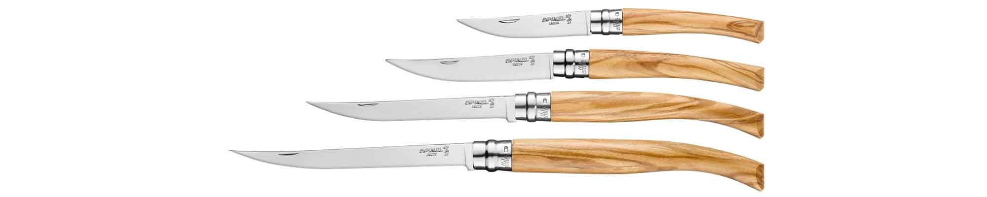 Opinel Effilé olivier | Couteaux Opinel manche bois d’olivier
