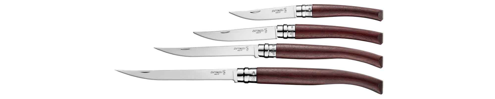 Opinel Effilé padouk | Couteaux Opinel manche bois exotique